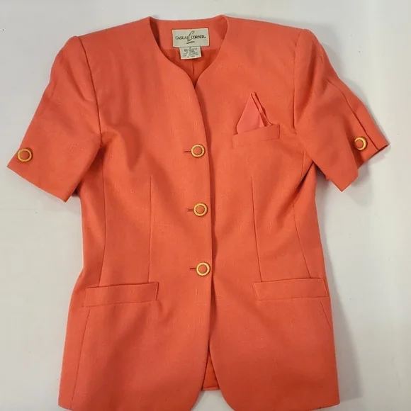 Coral Suit Jacket - Picture 5 of 10